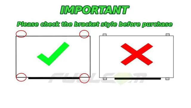 Alt view image 7 of 7 - New 15.6" IPS FHD 1080P Matte Laptop LED LCD Replacement Screen/Panel Compatible with B156HAN02.1 B156HAN02.1 HW0A B156HAN02.1 HW1A (Non-Touch)