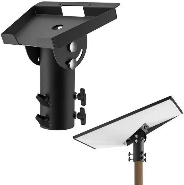 Main image of Starlink Gen 4 Pipe Adapter, Starlink Gen 4 Mount, Starlink Pole Mount, Starlink Mounting Kit for Starlink Standard 4/4X/V3,fits masts from 1-2 in (Black)