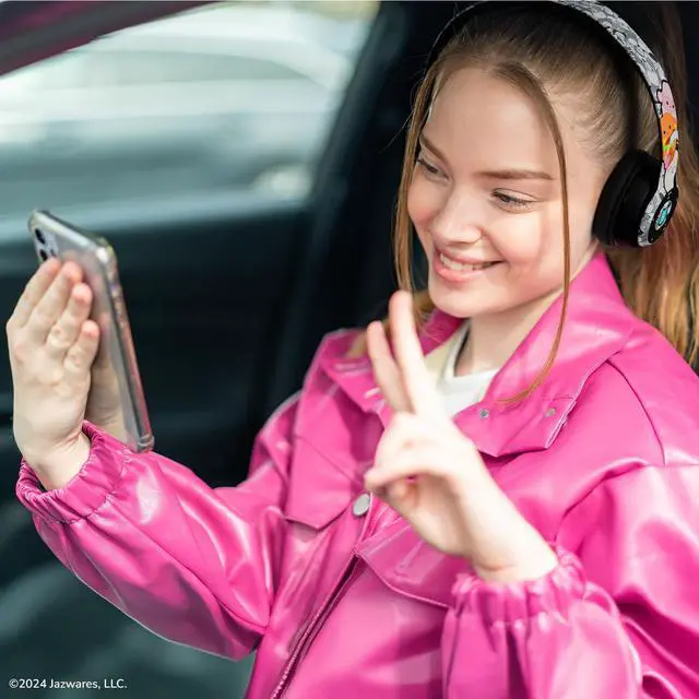 Alt view image 7 of 7 - Squishmallows Bluetooth Over-Ear Headphones- Wireless Foldable Headset Squishmallows Gifts for Girls, Boys, Women, Men and All Squish Squad Fans