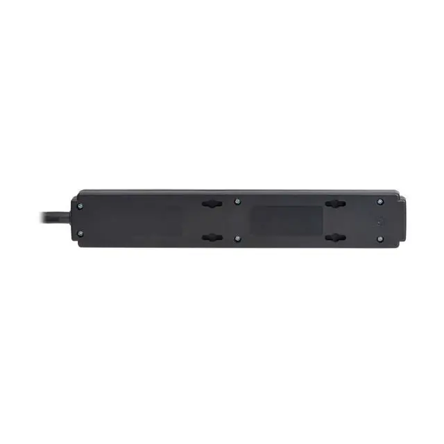Alt view image 6 of 7 - Eaton Series 6-Outlet Surge Protector Power Strip, 3ft Extension Cord, 600 Joules, 15A Circuit Breaker, Black, Manufacturer's & $10,000 Insurance (TLP63B)