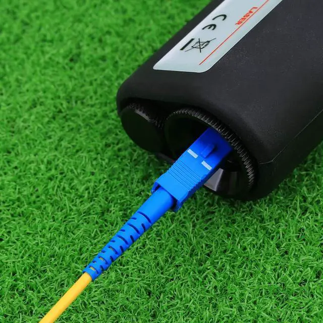 Alt view image 5 of 7 - Fiber Optic Inspection Microscope 400x LED Illumination Handheld Anti Slip Rubber SC/LC/FC Connection Fiber Cable Microscope Detector