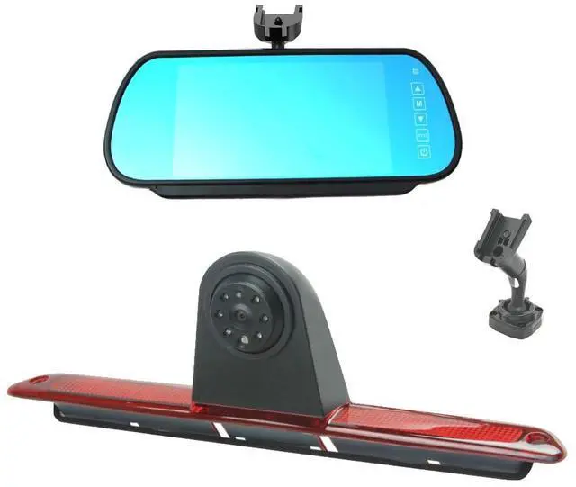 Main image of Sprinter Brake Light Backup Camera System Compatible for Transporter Sprinter W906 2007-2018/Crafter Truck Vans 2007-2016 (with 7 inch Monitor)