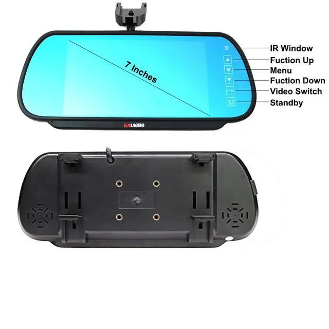 Alt view image 3 of 7 - Sprinter Brake Light Backup Camera System Compatible for Transporter Sprinter W906 2007-2018/Crafter Truck Vans 2007-2016 (with 7 inch Monitor)