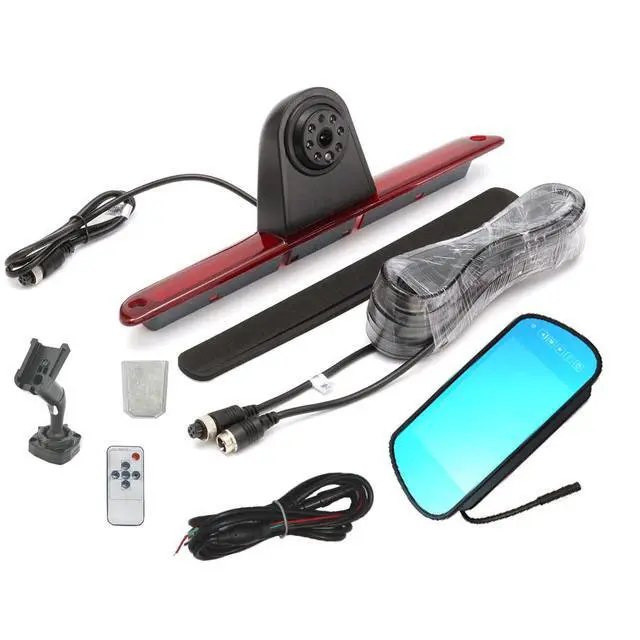 Alt view image 6 of 7 - Sprinter Brake Light Backup Camera System Compatible for Transporter Sprinter W906 2007-2018/Crafter Truck Vans 2007-2016 (with 7 inch Monitor)