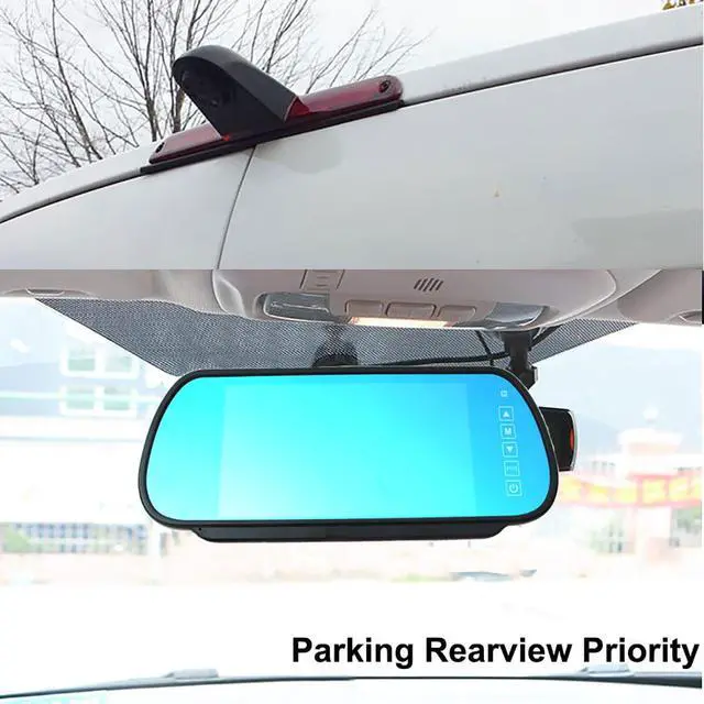 Alt view image 7 of 7 - Sprinter Brake Light Backup Camera System Compatible for Transporter Sprinter W906 2007-2018/Crafter Truck Vans 2007-2016 (with 7 inch Monitor)
