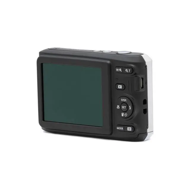 Alt view image 6 of 7 - PIXPRO FZ45 Friendly Zoom Digital Camera (White) Bundle | 32GB SD Card, AA Batteries, (3 items)