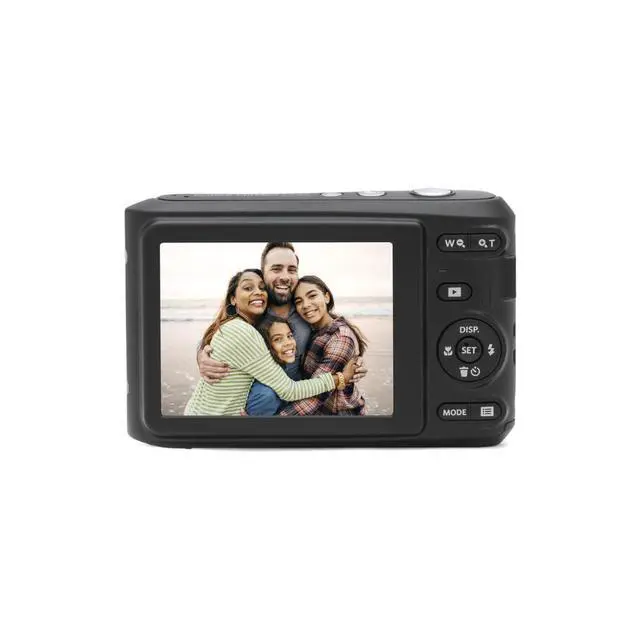 Alt view image 7 of 7 - PIXPRO FZ45 Friendly Zoom Digital Camera (White) Bundle | 32GB SD Card, AA Batteries, (3 items)