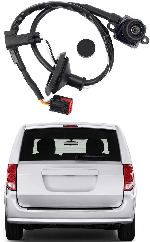 Main image of Backup Camera Compatible with 2011-2016 Chrysler Town and Country | 2011-2020 Dodge Grand Caravan Replaces# 4672639AA CH1960103