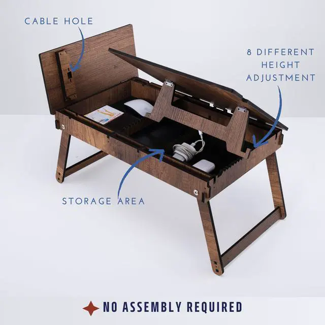 Alt view image 5 of 7 - Foldable Lap Desks