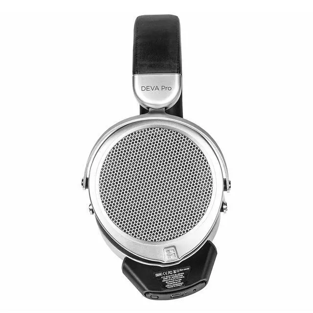 Alt view image 5 of 6 - Deva-Pro Over-Ear Full-Size Open-Back Planar Magnetic Headphone with Bluetooth Dongle/Receiver, Himalaya R2R Architecture DAC, Easily Switch Between Wired and Wireless, Bluetooth 5.0