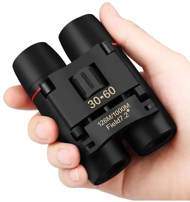 Main image of Compact 30x60 Binoculars for Adults and Kids,Foldable Lightweight Easy Focus Small Binoculars for Bird Watching Travel Sightseeing Hunting Concert Theater Opera