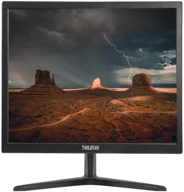 Main image of PC Monitor 17-inch 4:3 LED Backlit Monitor 1280 X 1024, 60 Hz Refresh Rate, 5Ms Response Time, VESA Mountable, VGA, HDMI, TN Panel, Built-in Speakers