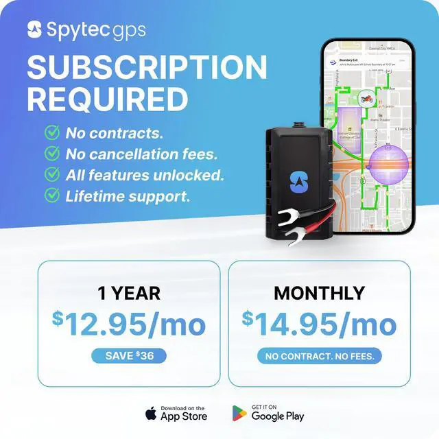 Alt view image 4 of 6 - Spytec Moto GPS Motorcycle Tracker - Waterproof Real-Time Tracking w/ 5 Second Updates - Ideal Hard-Wired GPS Tracking for Vehicles Like Mopeds, Scooters, Boats, ATVs | Needs Subscription