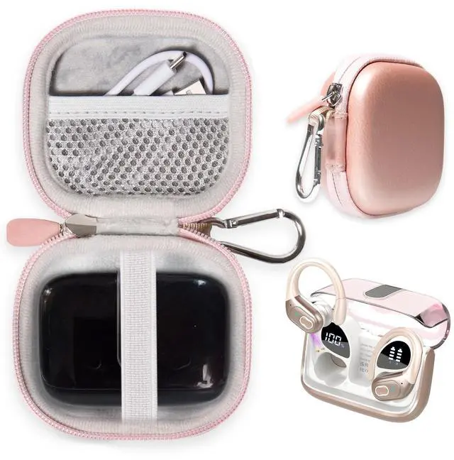 Main image of Case for Aptkdoe Earbuds 75hrs 5.3 Headphone Sport (Rose Gold)