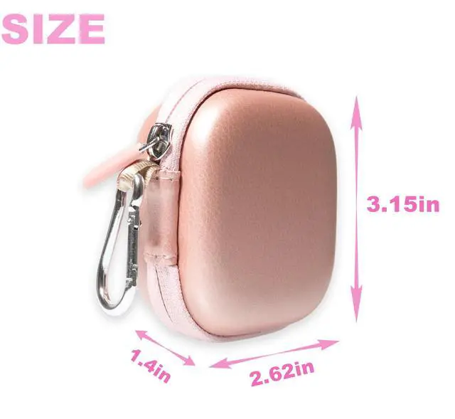 Alt view image 5 of 5 - Case for Aptkdoe Earbuds 75hrs 5.3 Headphone Sport (Rose Gold)