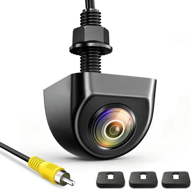 Main image of AS-2 Back Up Camera - Rear View Backup Camera for Car and Truck | AHD 1080P Mini Reverse Camera, 170° Wide Angle, Night & Day Crystal-Clear Vision, IP69 Waterproof Metal Housing