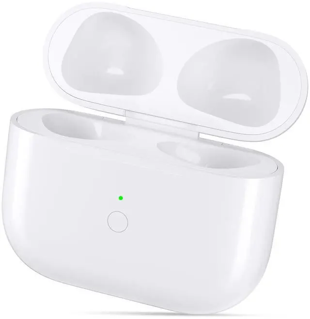Main image of Wireless Charging Case Replacement Compatible with AirPods 3rd Generation | 600mAh Wireless Charging Case with Sync Button, 20-Min Fast Charging, LED Indicator, L-Port & Wireless Charger, No Earbuds