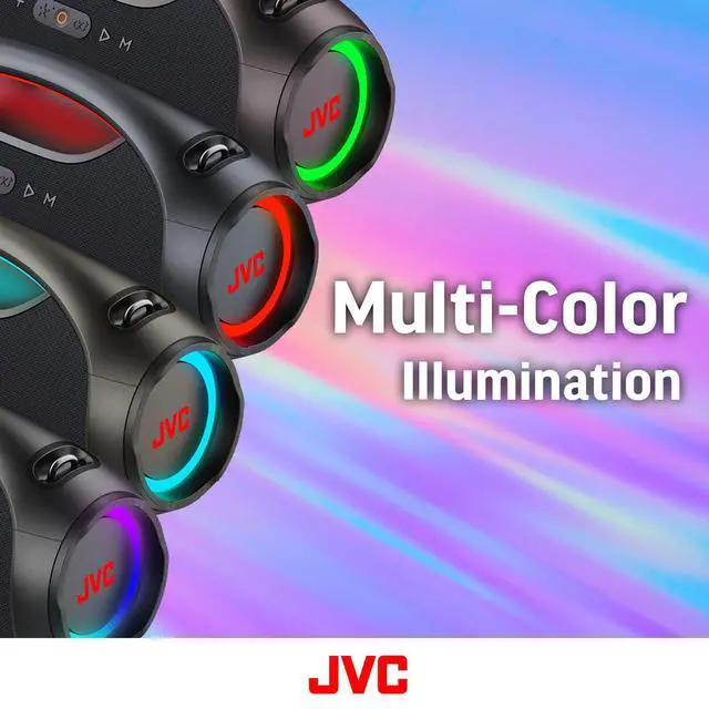 Alt view image 4 of 4 - Portable Wireless Bluetooth Speaker - 120W with Dual Woofer Deep Bass, RGB Lighting, Indoor/Outdoor Boombox, Bluetooth 5.3, IPX6 Water Resistant, USB-C, 11-Hr Playtime, 2 Sound Modes - SP-PA15BT