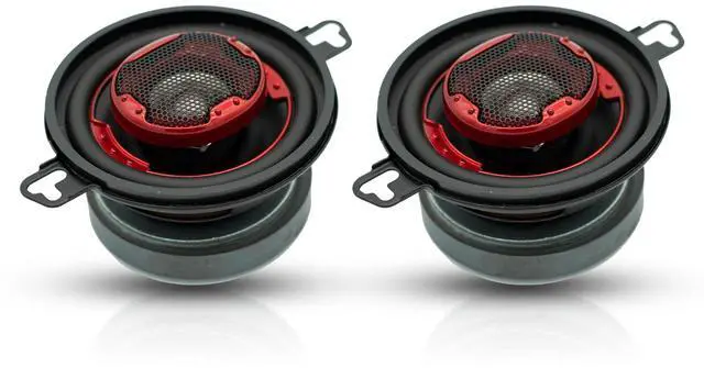 Main image of XK2-108 3.5-Inch 140 Watt 2-Way Coaxial Speaker System for Superior Car Audio Performance