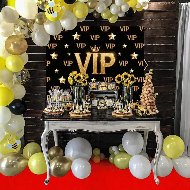 Alt view image 4 of 6 - Red Carpet Runner,VIP Photography Backdrop,Backdrop Film Movie Theme Party Decorations Accessory and Red Carpet Runner 2.6 x 15 ft with Tape