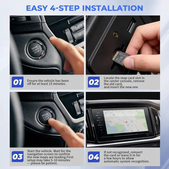 Alt view image 7 of 7 - 2025 2026 Latest Navigation SD Card KR9D66EZ1B,Compatible with Mazda 2025-2026 CX-50/3/CX-30/CX-70,2024-2026 MX-5,Mazda CX-50 Hybrid SD Navigation Cards Updated Maps for USA/CAN/MEX