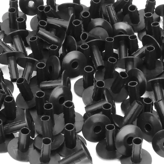 Alt view image 5 of 5 - Single Feed-Through Cable Bushings (Black / 100 Pieces)