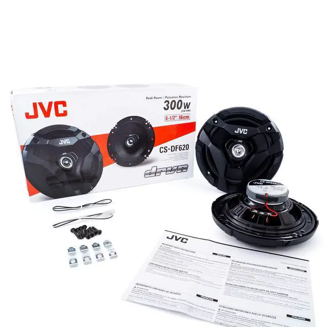 Alt view image 7 of 7 - CS-DF620 Car Speakers, 300 Watts of Power Per Pair, 150 Watts Each, 6.5 Inch, Full Range, 2 Way, Sold in Pairs, Black