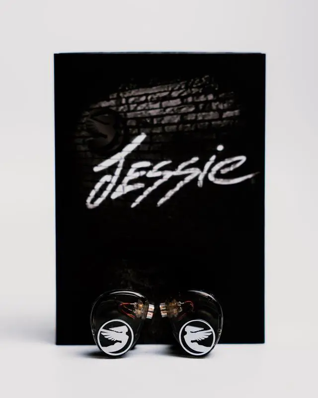 Alt view image 4 of 4 - Jessie Universal IEM in Ear Monitor Earbuds, Black