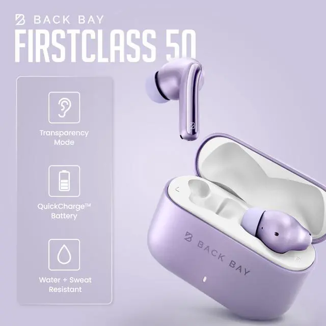 Alt view image 3 of 7 - True Wireless Earbuds Noise Cancelling Earbuds, Premium ANC | Deep Noise Cancelling Earpods, Bluetooth 5.4 Ear Buds, iPhone and Android Active Earphones with ANC Sound Blocking