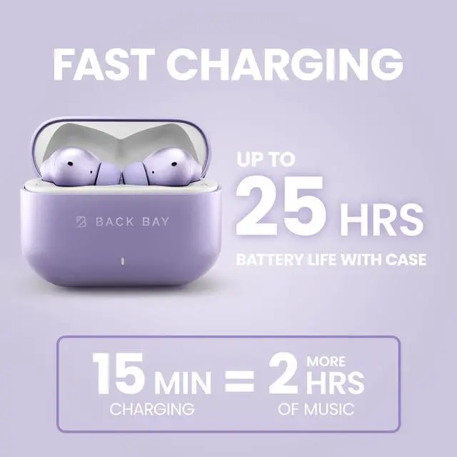 Alt view image 7 of 7 - True Wireless Earbuds Noise Cancelling Earbuds, Premium ANC | Deep Noise Cancelling Earpods, Bluetooth 5.4 Ear Buds, iPhone and Android Active Earphones with ANC Sound Blocking