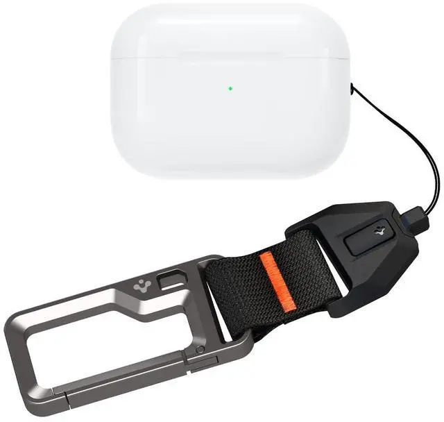 Main image of Carabiner for AirPods Pro 3 / AirPods Pro 2, Premium Material | Detachable Carabiner with Lanyard for AirPods Pro 3rd Generation (2025) and 2nd Generation (2022/2023), Quick Release Button