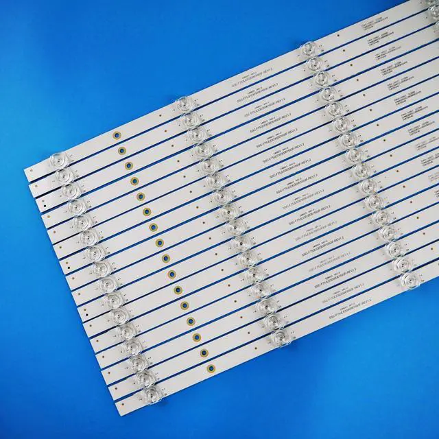 Alt view image 4 of 7 - LED Backlight Strips for Vizio 75'' TV V755-G4 V755-H4 V755-J04 SVB750A46 | SVB750A78 SVB750A98 SVB750A46 70401-01274 70401-01083 SSC-F75JL63030061607B-REV1.4 E479275 70401-01558