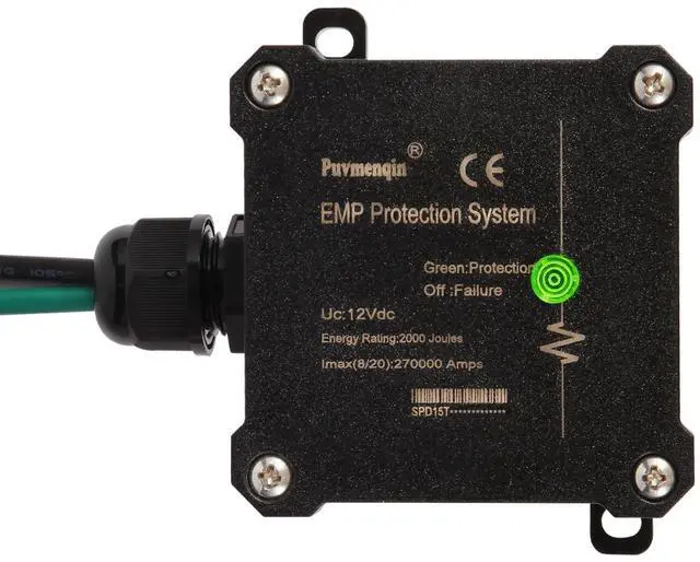 Main image of EMP Protection for Vehicle Lightning, Solar Flare, and Surge Protection,12V DC