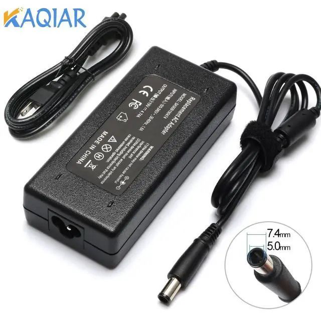 Alt view image 2 of 7 - 90W AC Adapter Laptop Charger Compatible with HP Elitebook | 8440p 8460p 2540p 2560p 8560p 8540w 8470p 2570p 8540p 2760p 8530w Pavilion G4 G6 G7 M6 DM4 DV4 DV5 DV6 DV7 G60 G61 G72