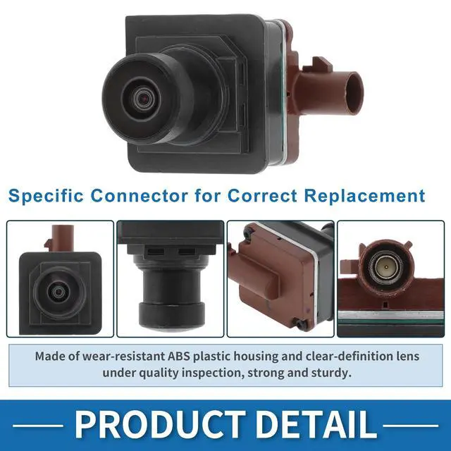 Alt view image 4 of 7 - Rear View Camera for Ford F-150 2021-2023 for Ford Expedition for Lincoln Navigator 2022 2023 Park Assist Backup Reverse Camera Replace No.PJ7Z-19G490-B/PJ7Z-19G490-C