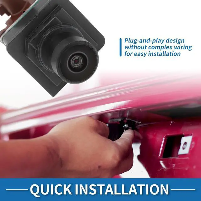 Alt view image 7 of 7 - Rear View Camera for Ford F-150 2021-2023 for Ford Expedition for Lincoln Navigator 2022 2023 Park Assist Backup Reverse Camera Replace No.PJ7Z-19G490-B/PJ7Z-19G490-C