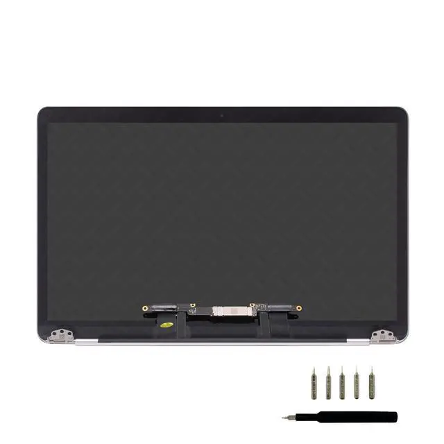 Main image of Replacement for MacBookPro17,1 MacBook Pro 13" M1 2020 A2338 EMC 3578 MYD83 MYD92 MYDA2 MYDC2 13.3 inches 2560x1600 Full LCD Screen Complete Top Assembly (Silver)