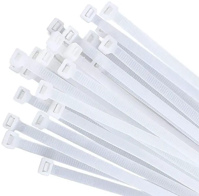 Main image of extra long zip ties heavy duty 32 inch large cable ties for outdoor use white nylon ties 30 pcs uv resistant industrial tie wrap 200lb Tensile Strength