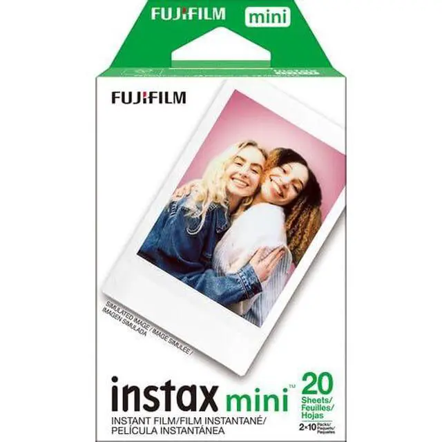 Alt view image 2 of 2 - INSTAX MINI Instant Color Film Bundle for EVO, Mini 12, 11, 40 and 41 Cameras, Includes: Instant Color Film, Cleaning Kit and Cleaning Cloth (40 Exposures)