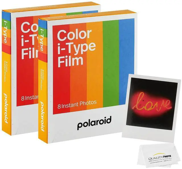 Main image of Color I-Type Film for Now, Now+, i2 + Quality Photo Cloth, 16 Sheets