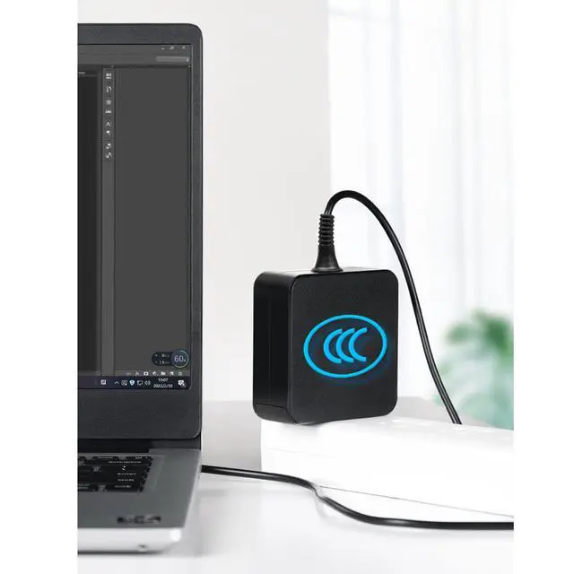 Alt view image 3 of 6 - 65W 45W AC Adapter Compatible with Asus f1502za f1504za e1404fa e1504ga e1504fa m1405y m1502y m1605y m1505y tn3402q tn3604y f1704z x1704z ExpertBook p2451fa B1500 vivobook Charger