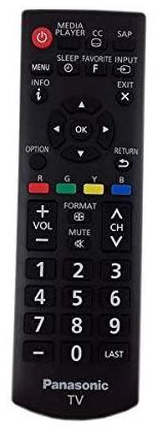 Main image of New Factory Original N2QAYB000820 Viera TV Remote Control/Compatible Edition for Many Remote Controls