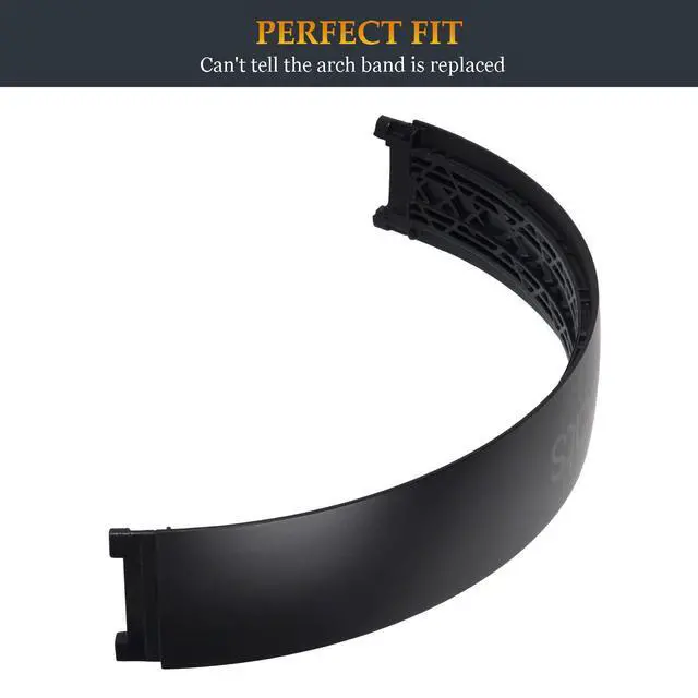 Alt view image 4 of 7 - Studio 3 Wireless Headband as Same as the OEM Replacement Arch Band Studio3 Parts Accessories Compatible with Beats by Dr. Dre Studio3/A1914 and Studio 2 Wired/Wireless Headphones (Matte Black)
