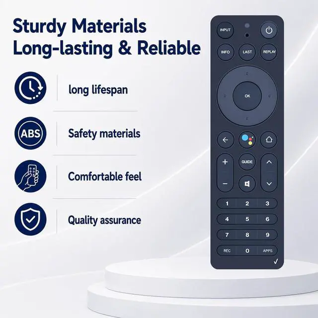 Alt view image 3 of 7 - Replacement Voice Remote Control for Verizon FiOS TV One Set Top Box | for modelRC552 RTL8762CKO 2AGOFRC451B Only