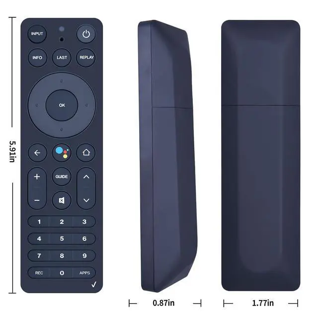 Alt view image 7 of 7 - Replacement Voice Remote Control for Verizon FiOS TV One Set Top Box | for modelRC552 RTL8762CKO 2AGOFRC451B Only