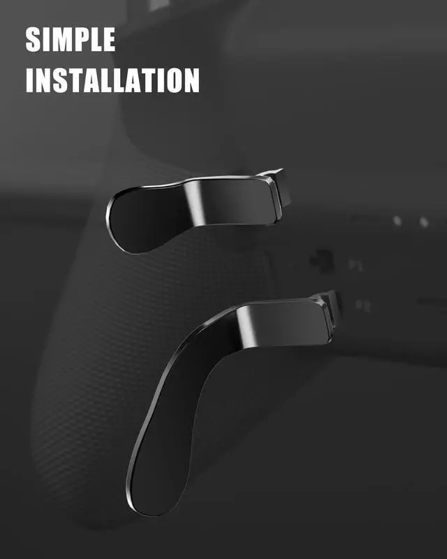 Alt view image 4 of 6 - Paddles for Xbox Elite 2 Controller,Metal Controller Paddles for xbox elite | 4 PCS Stainless Steel Back Buttons Compatible with Xbox Elite Series 2 & Core Controller, Paddles for Xbox Elite Series 2