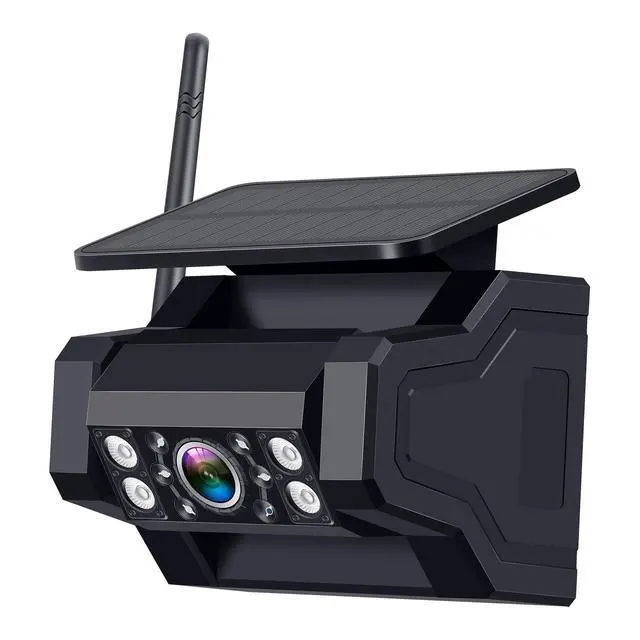 Alt view image 3 of 3 - Magnetic RV Backup Camera Solar Portable - Install-Free Soft Rubber Wear-Resistant Night Vision Waterproof for P16 Trailer Rear View Camera System