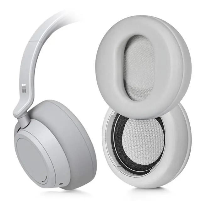 Alt view image 3 of 6 - Ear Pads Replacement Compatible with Microsoft Surface GEN I Headphone earpads Ear Pads for Microsoft Surface GEN II Ear Cushions Cups (Grey)