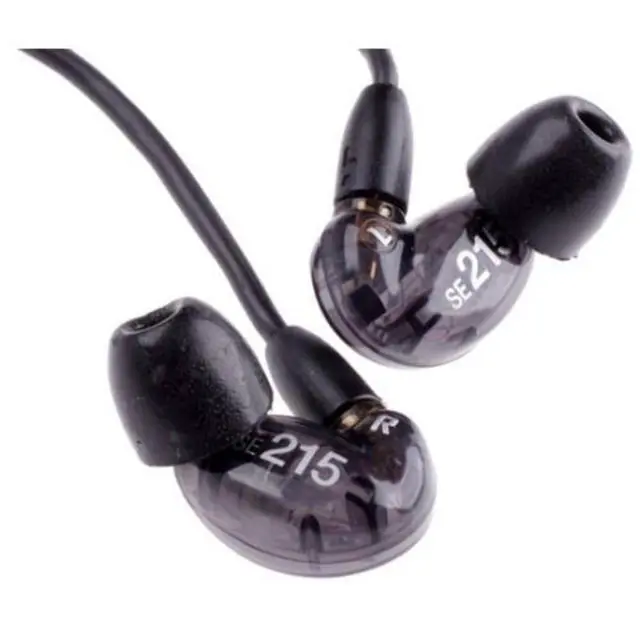 Alt view image 5 of 7 - SE215-CL Sound Isolating In Ear Stereo Earphones (Clear) with 3 Pairs of Triple Flange Sleeves for Better Sound Isolation