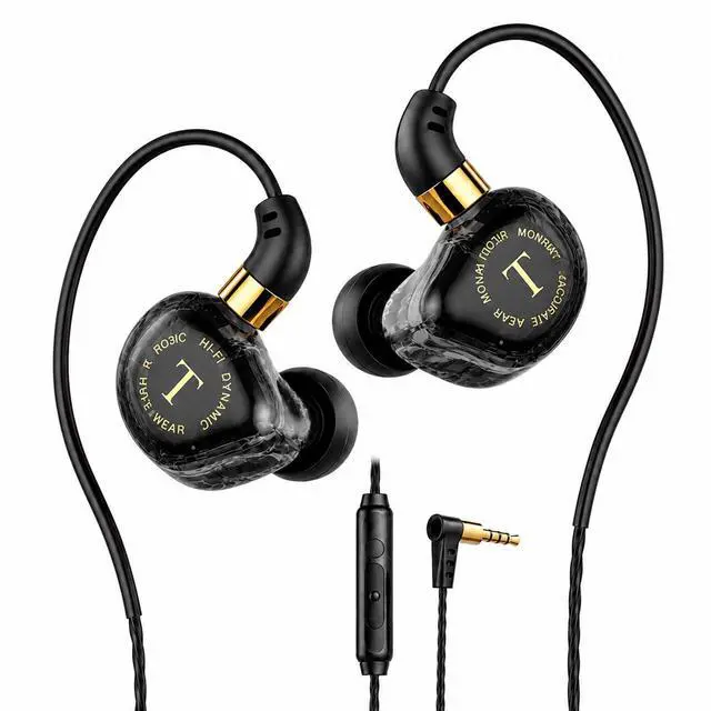 Main image of Wired Gaming Earbuds with Mic, 360° Spatial Audio, 10mm Drivers, in-Ear Headphones with Volume Control, 3.5mm Jack for PC, PS5, Xbox, Switch, Laptop(Black)